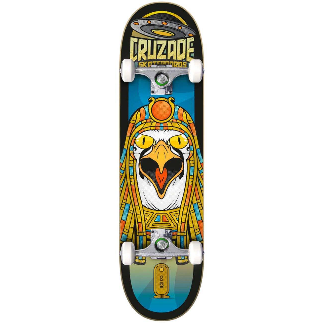 Cruzade Conspiracy Ra Complete Skateboard - 8''