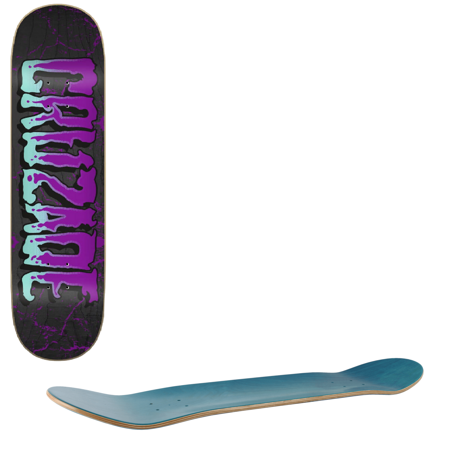 Cruzade Dark Label Skateboard Deck - 8.875''