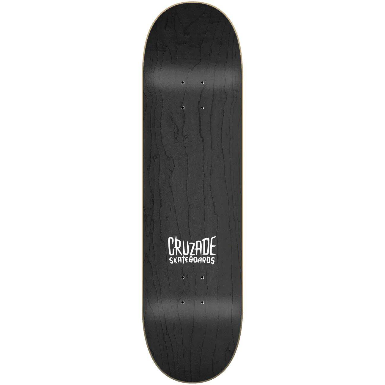 Cruzade Deathskull Skateboard Deck - 8''