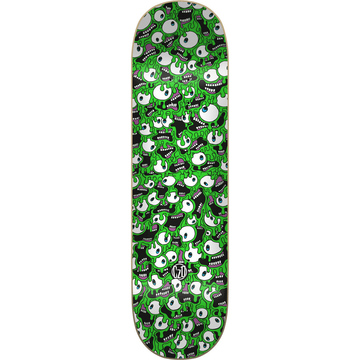 Cruzade Eyes Skateboard Deck - 8.625''