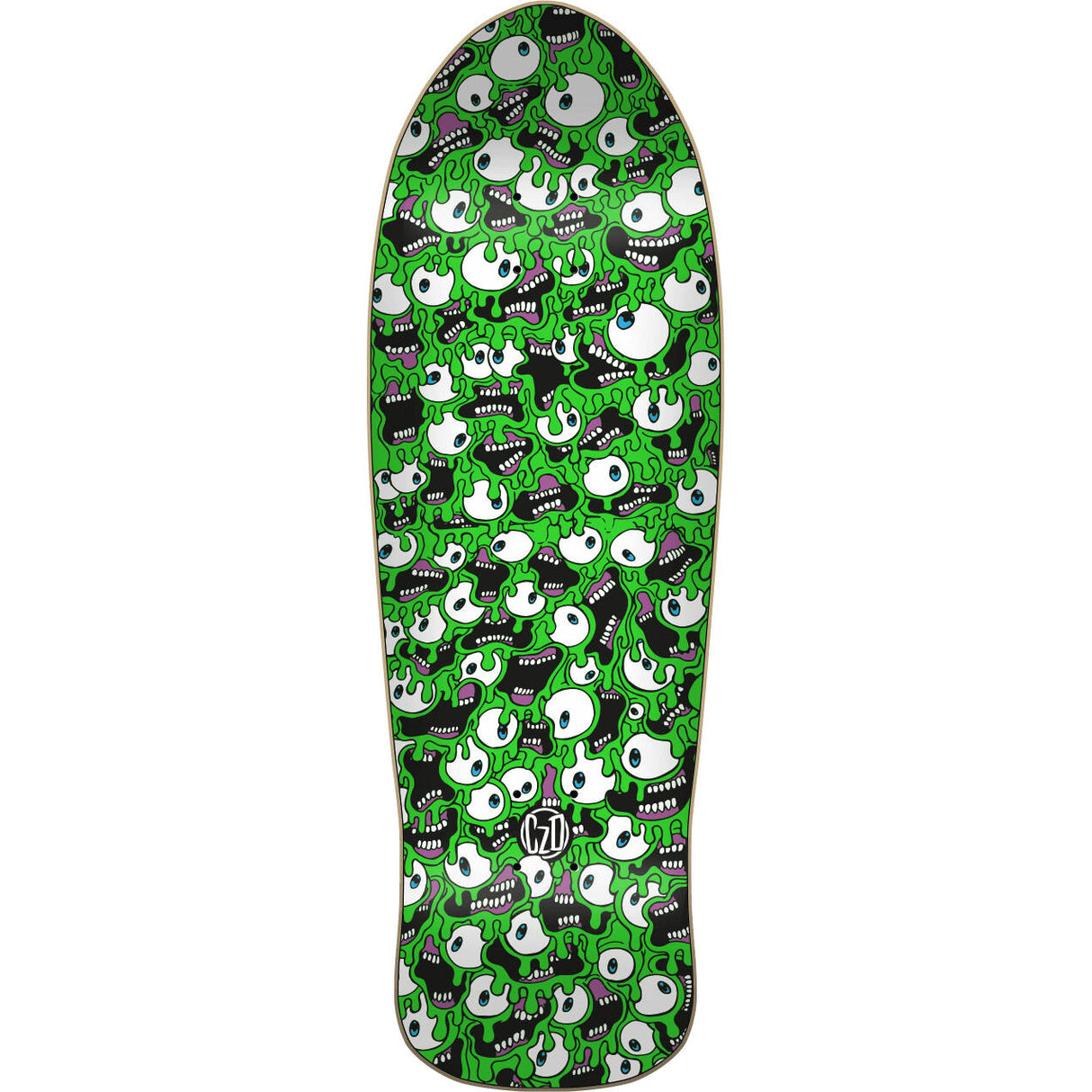 Cruzade Eyes Skateboard Deck - 9.75''