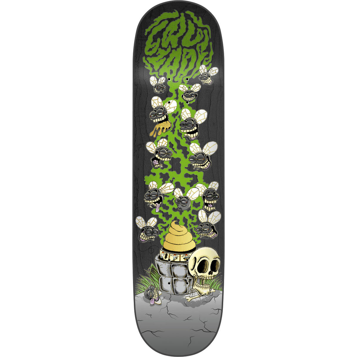 Cruzade Holy Shit Skateboard Deck - 8''