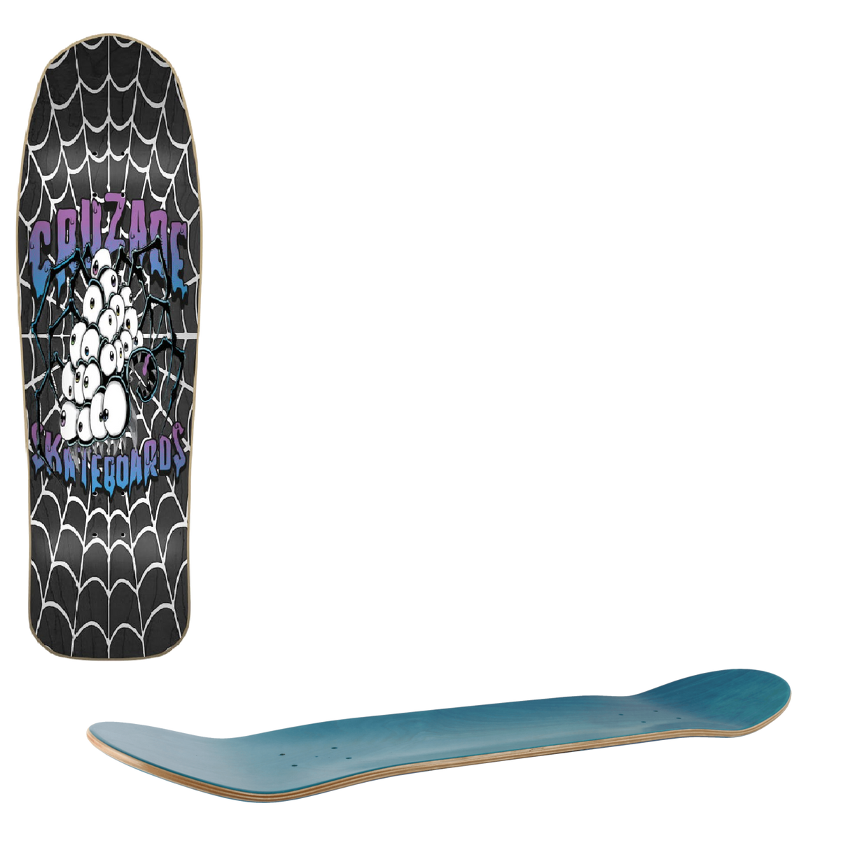 Cruzade Keep Watching Skateboard Deck - 10''