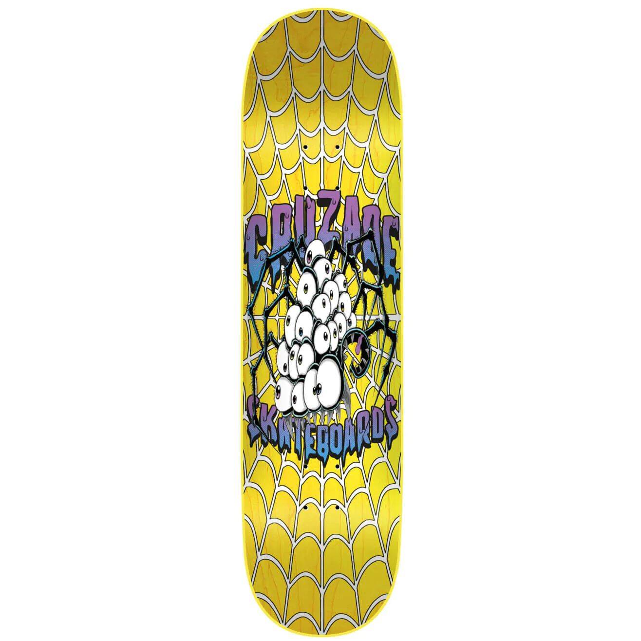 Cruzade Keep Watching Skateboard Deck - 8.5''