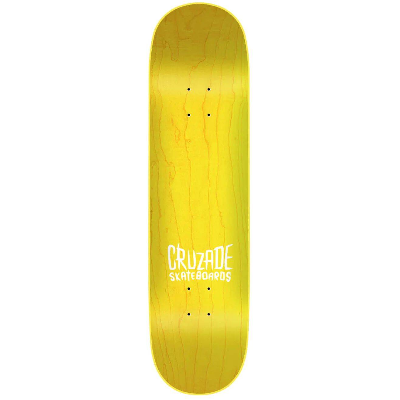 Cruzade Keep Watching Skateboard Deck - 8.5''