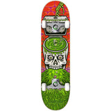 Cruzade Skull Swirl Complete Skateboard - 8''