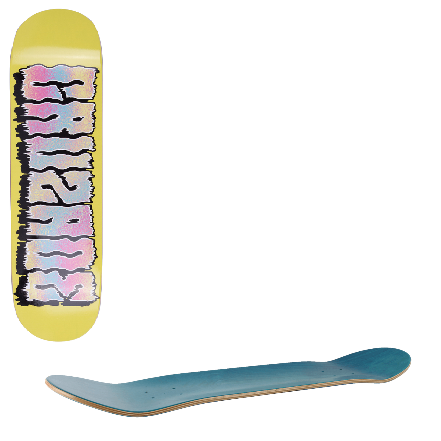 Cruzade Dye Wound Skateboard Deck - 8.125"