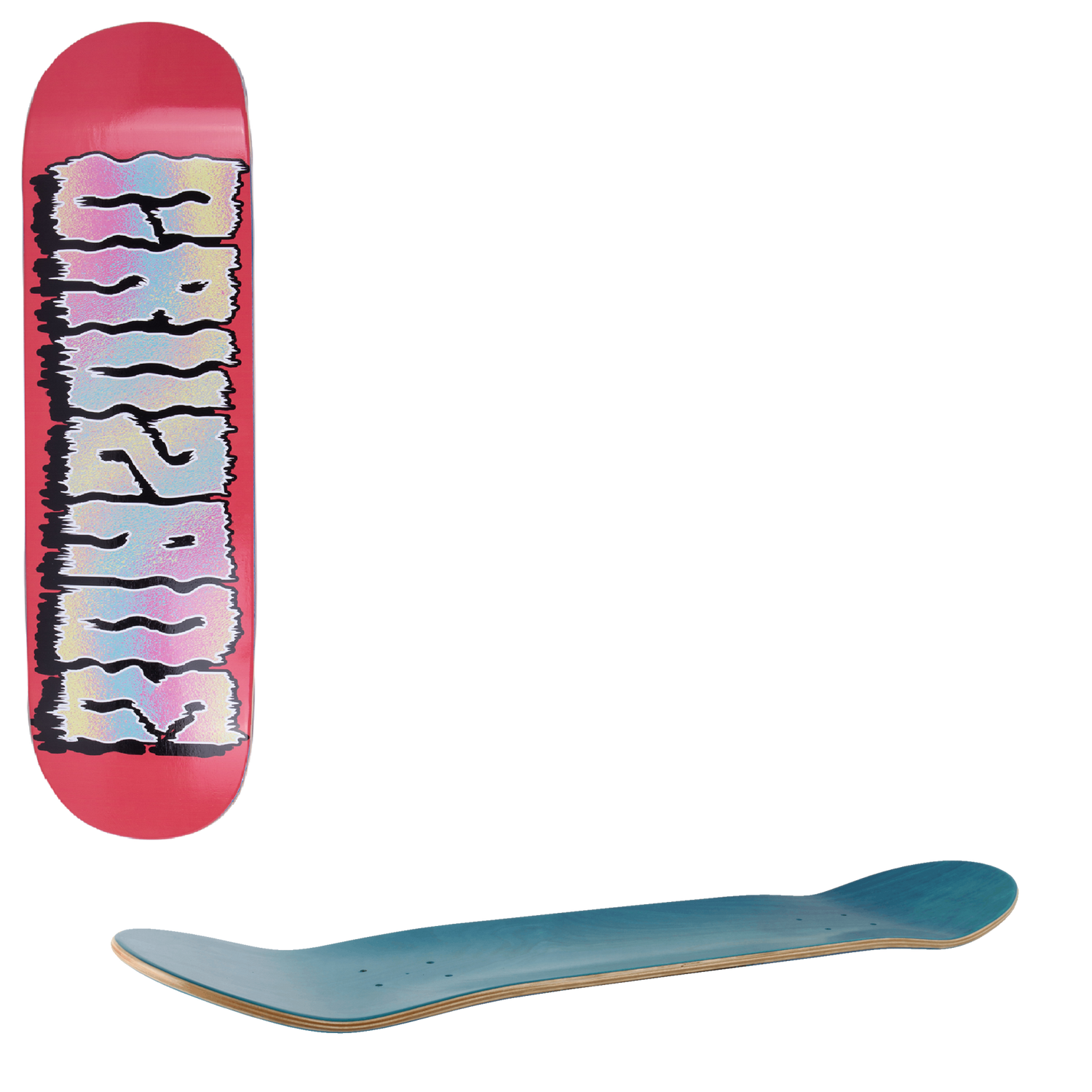 Cruzade Dye Wound Skateboard Deck - 8"