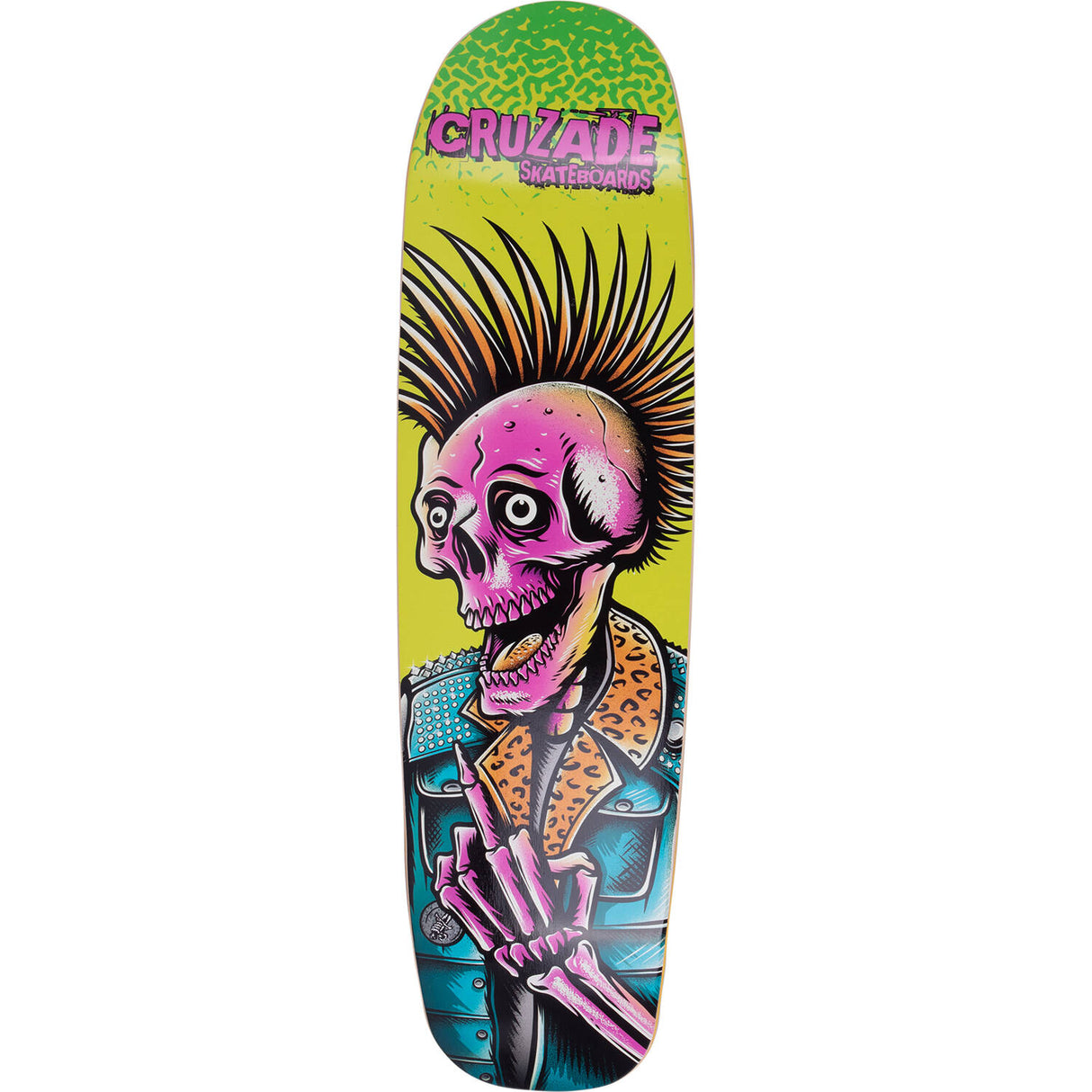 Cruzade The Exploited Skateboard Deck - 8.625"