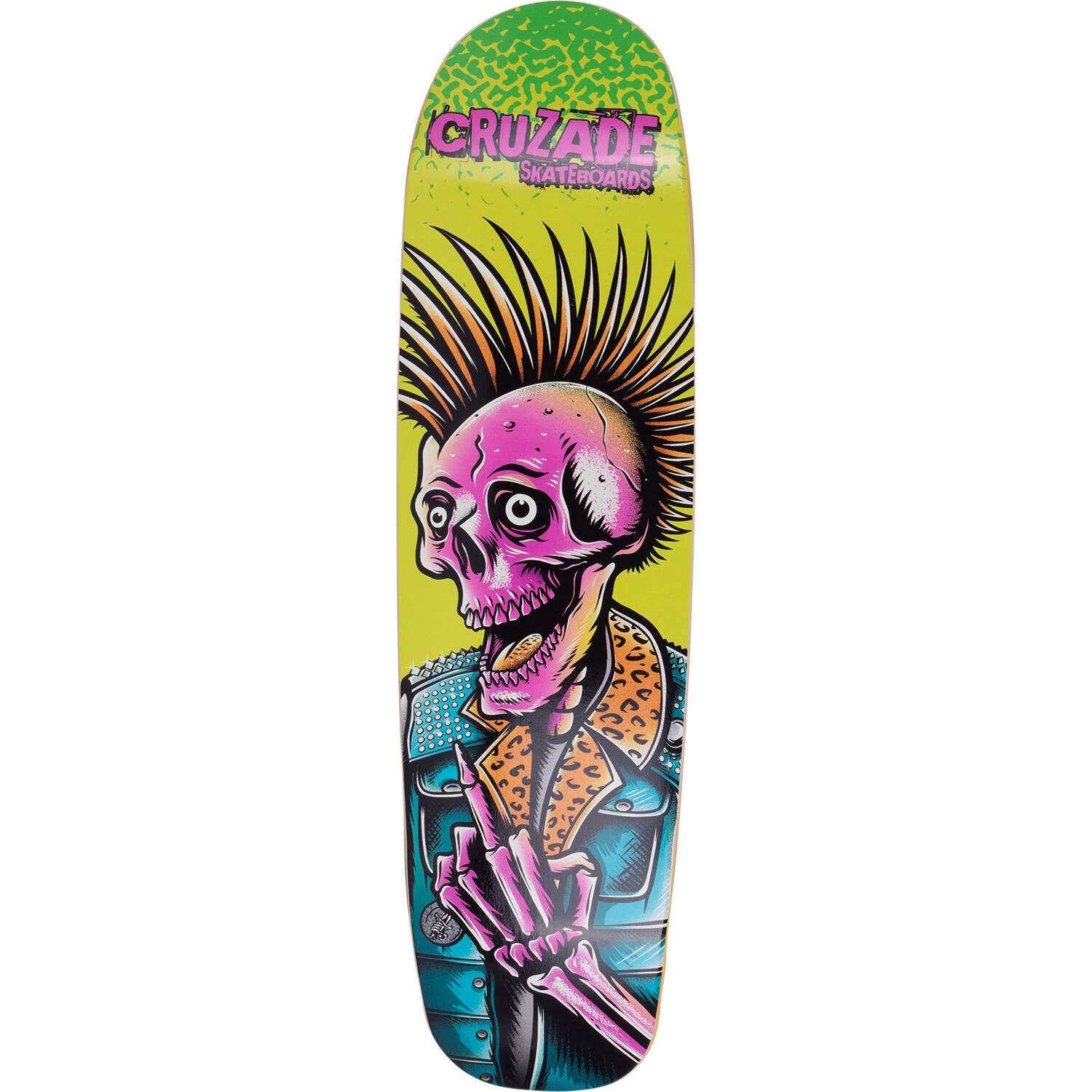 Cruzade The Exploited Skateboard Deck - 8.625"