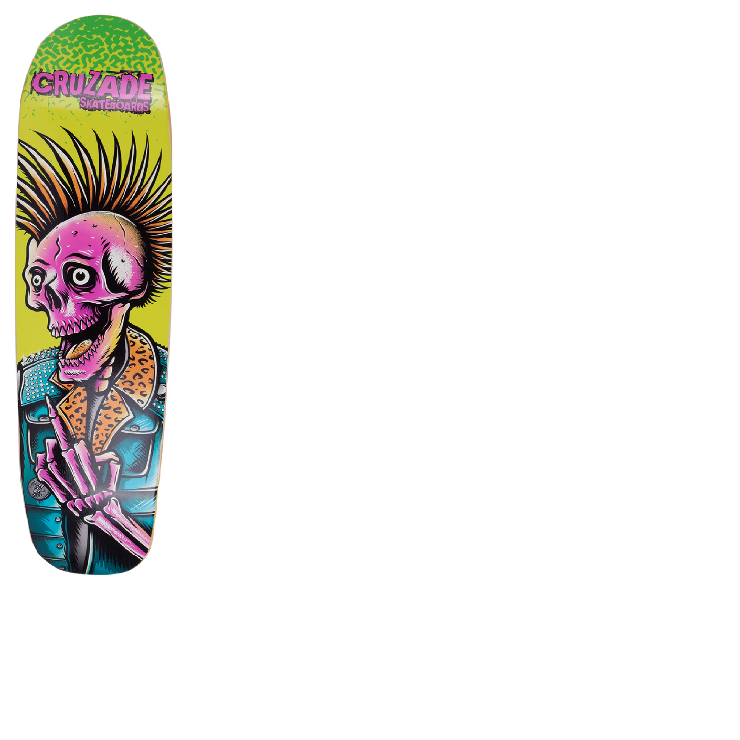 Cruzade The Exploited Skateboard Deck - 8.625"