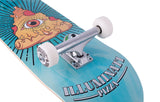 Cruzade Illuminati Pizza Complete Skateboard - 8.25"