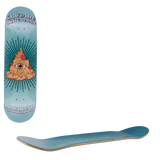 Cruzade Illuminati Pizza Skateboard Deck - 8.125"