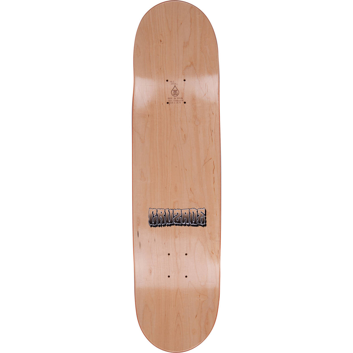 Cruzade Knight Skateboard Deck - 8.25"