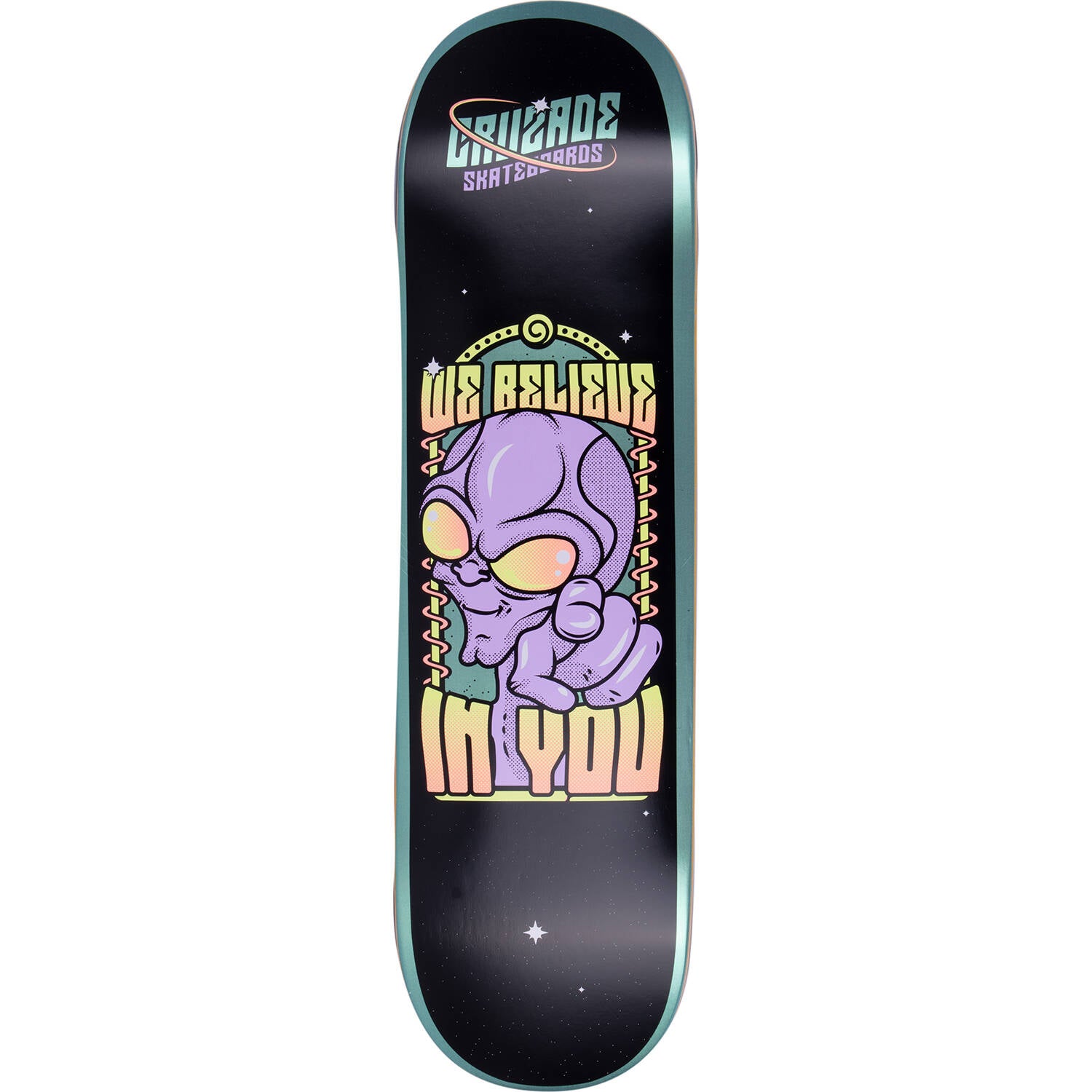 Cruzade Message Skateboard Deck - 8.625"