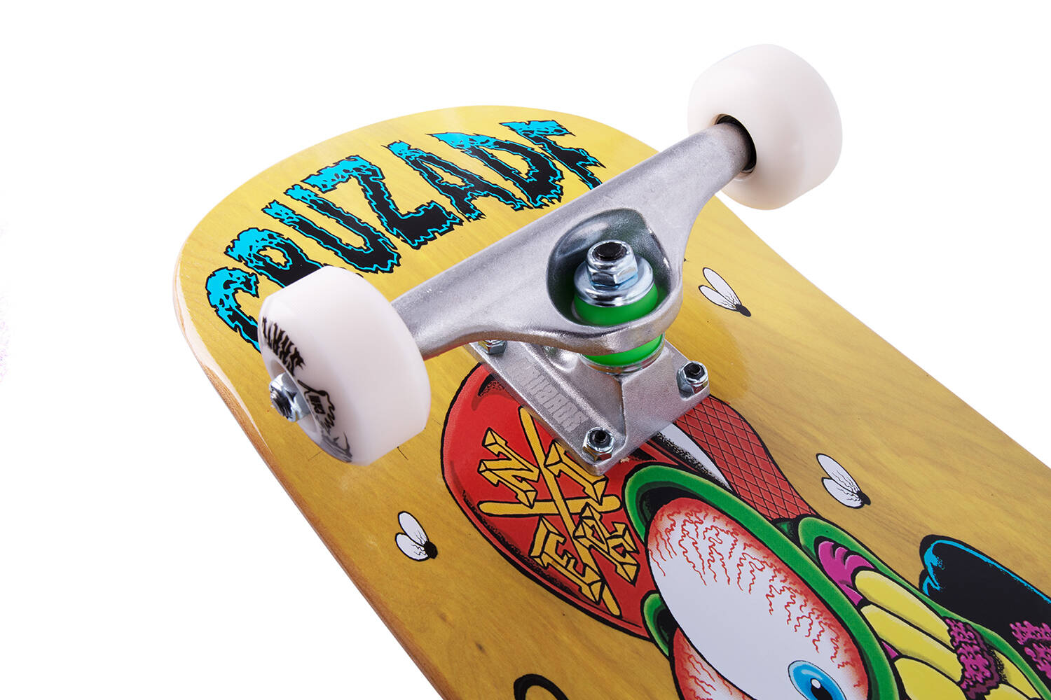 Cruzade Smashing Punk Finks Complete Skateboard - 8"