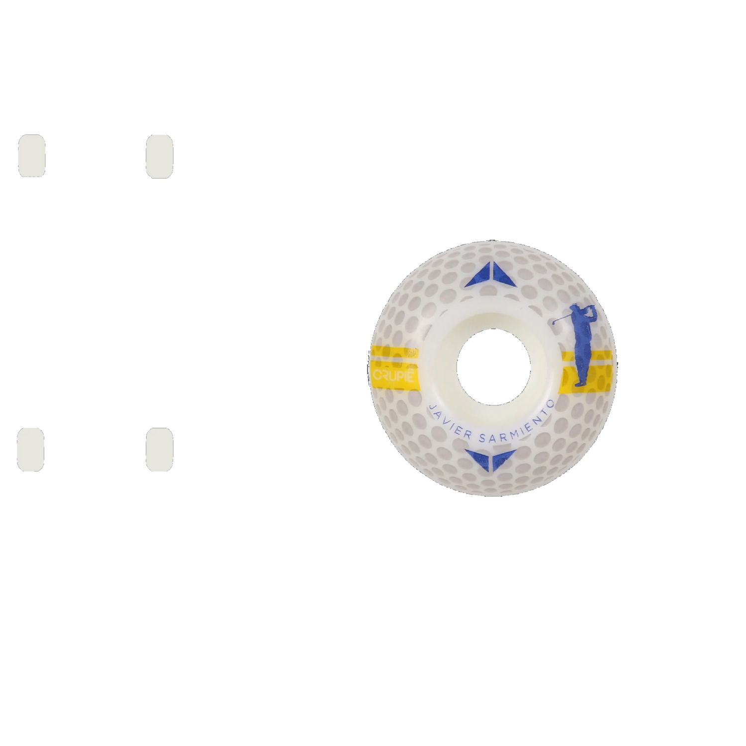 Crupie Javier Sarmiento Golf Skateboard Wheels - 52mm