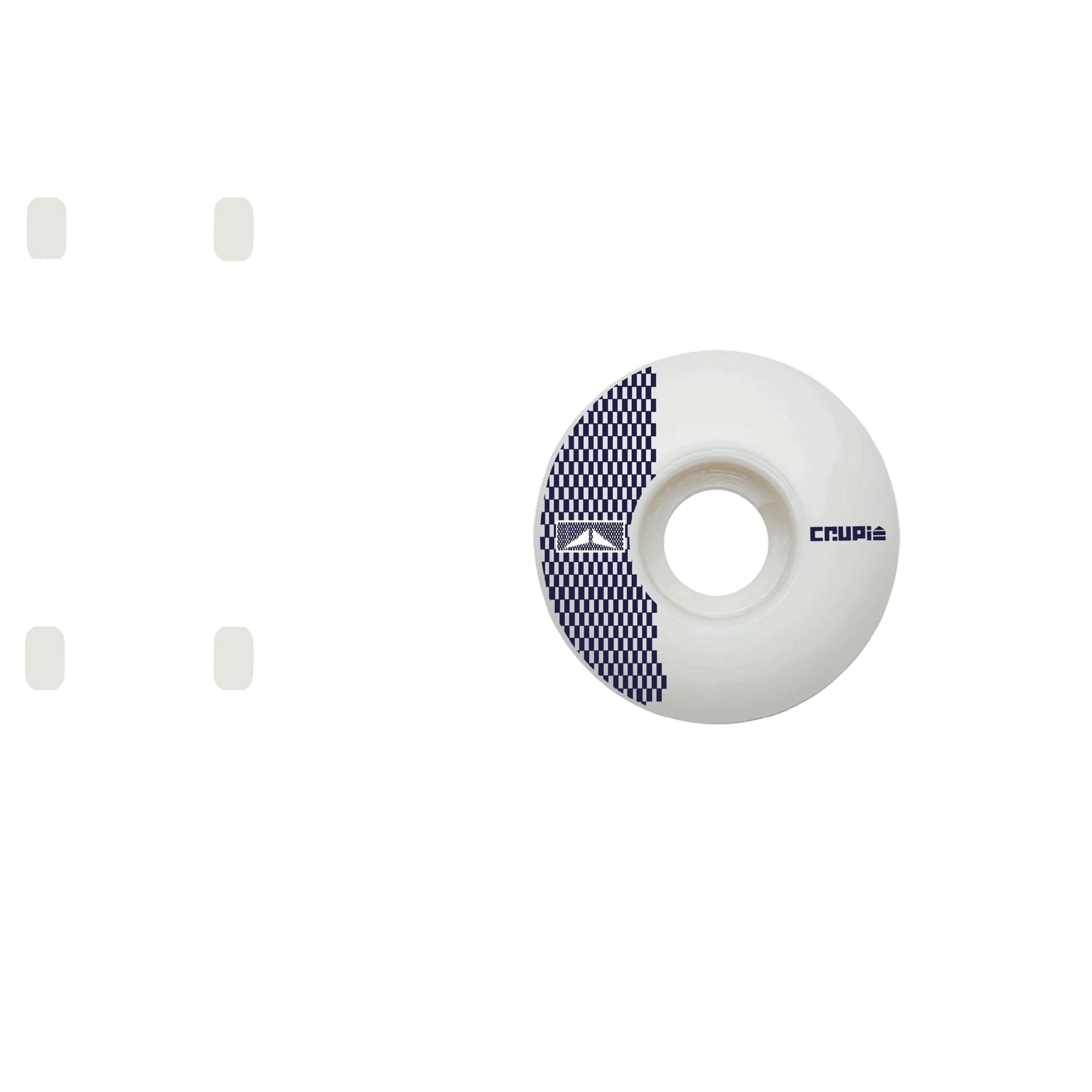 Crupie Square Skateboard Wheels - 53mm