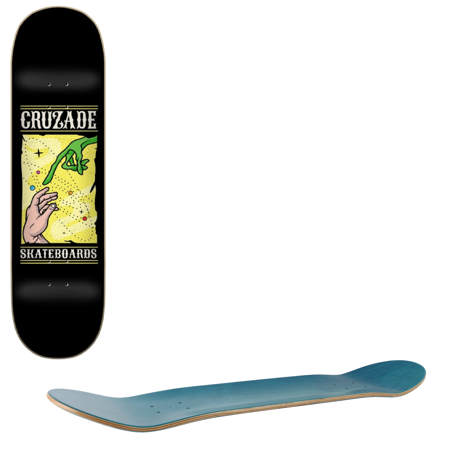 Cruzade Origin Skateboard Deck - 8.875''