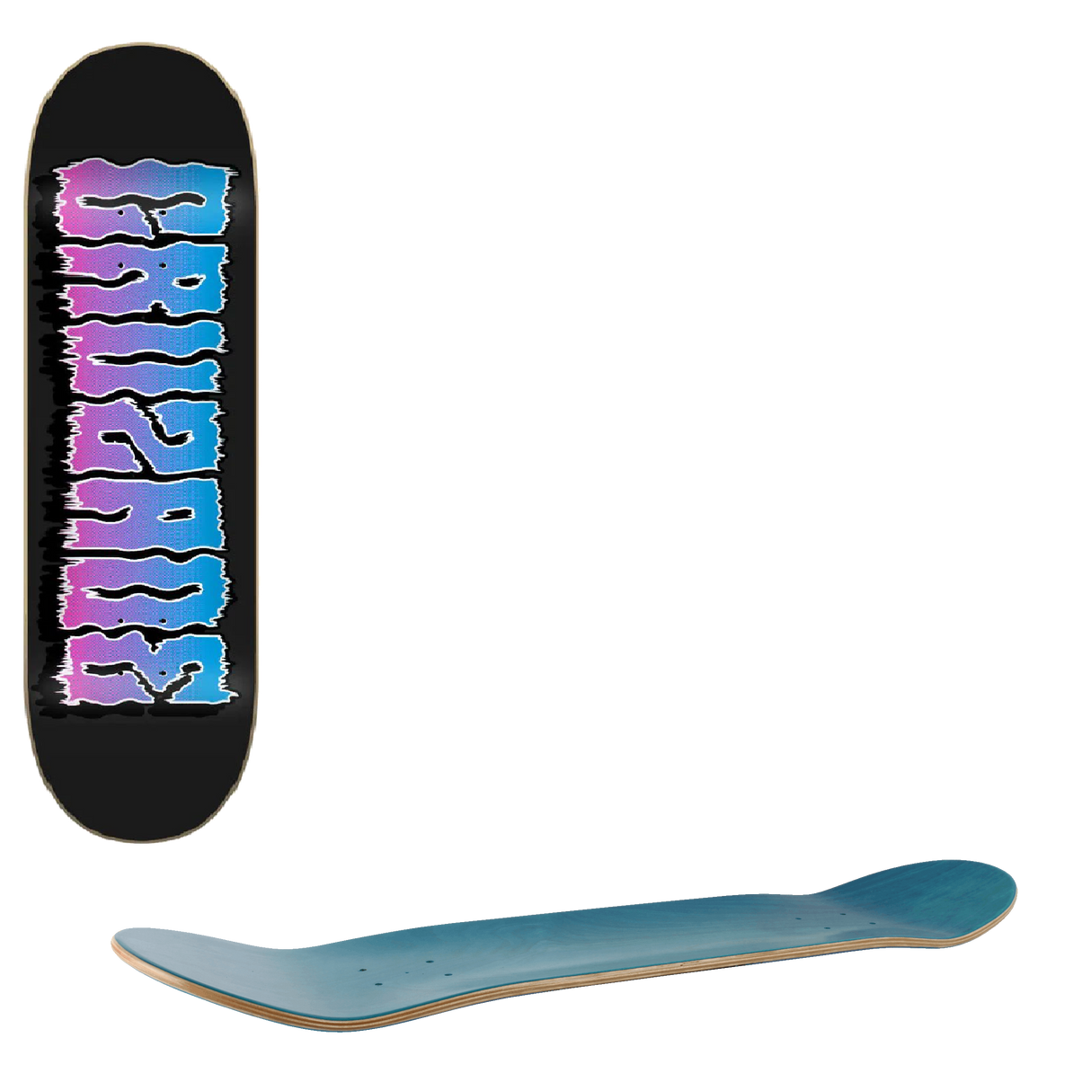 Cruzade Wound Skateboard Deck - 8''