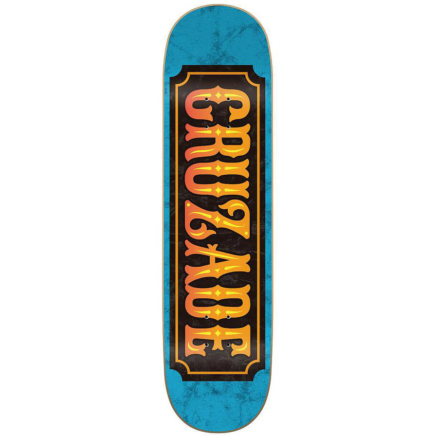 Cruzade Stamp Skateboard Deck - 8.25''