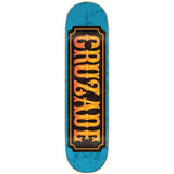 Cruzade Stamp Skateboard Deck - 8.25''