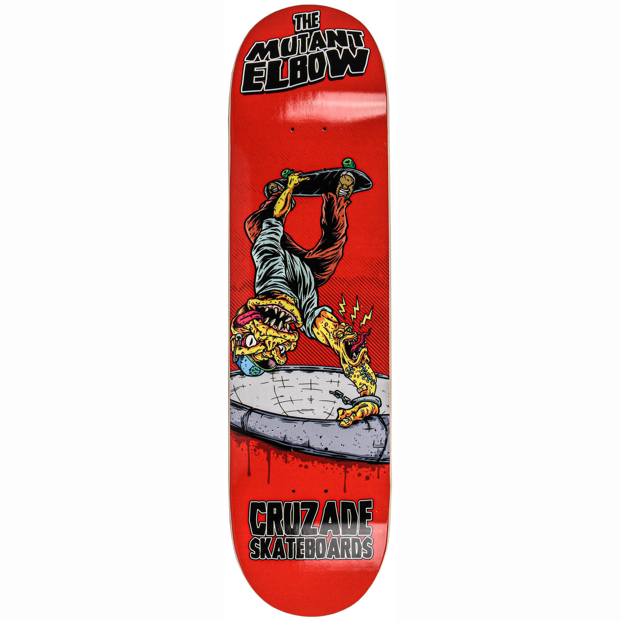 Cruzade The Mutant Elbow Skateboard Deck - 8.25''