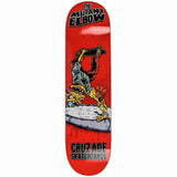 Cruzade The Mutant Elbow Skateboard Deck - 8.25''