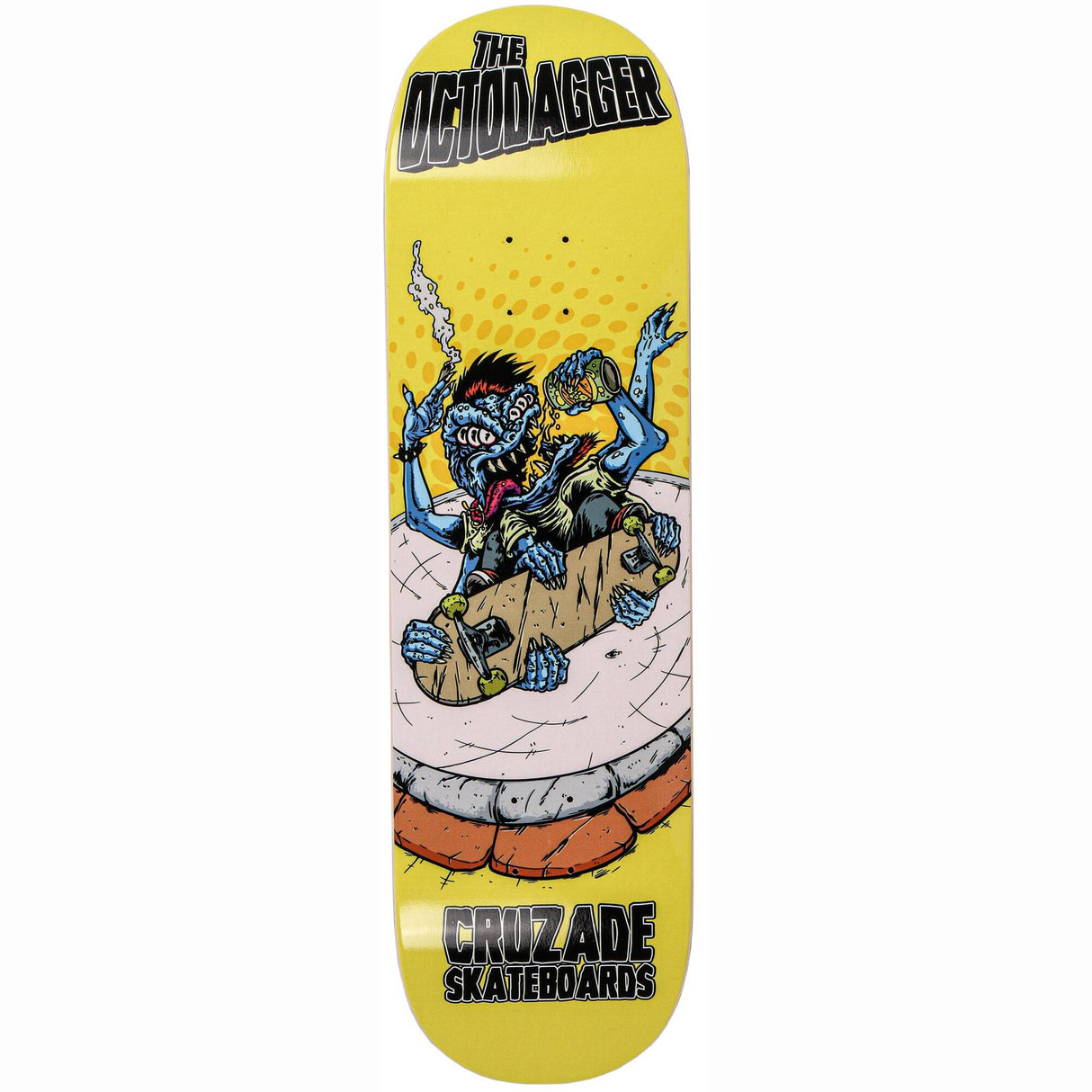 Cruzade The Octodagger Skateboard Deck - 8.875''