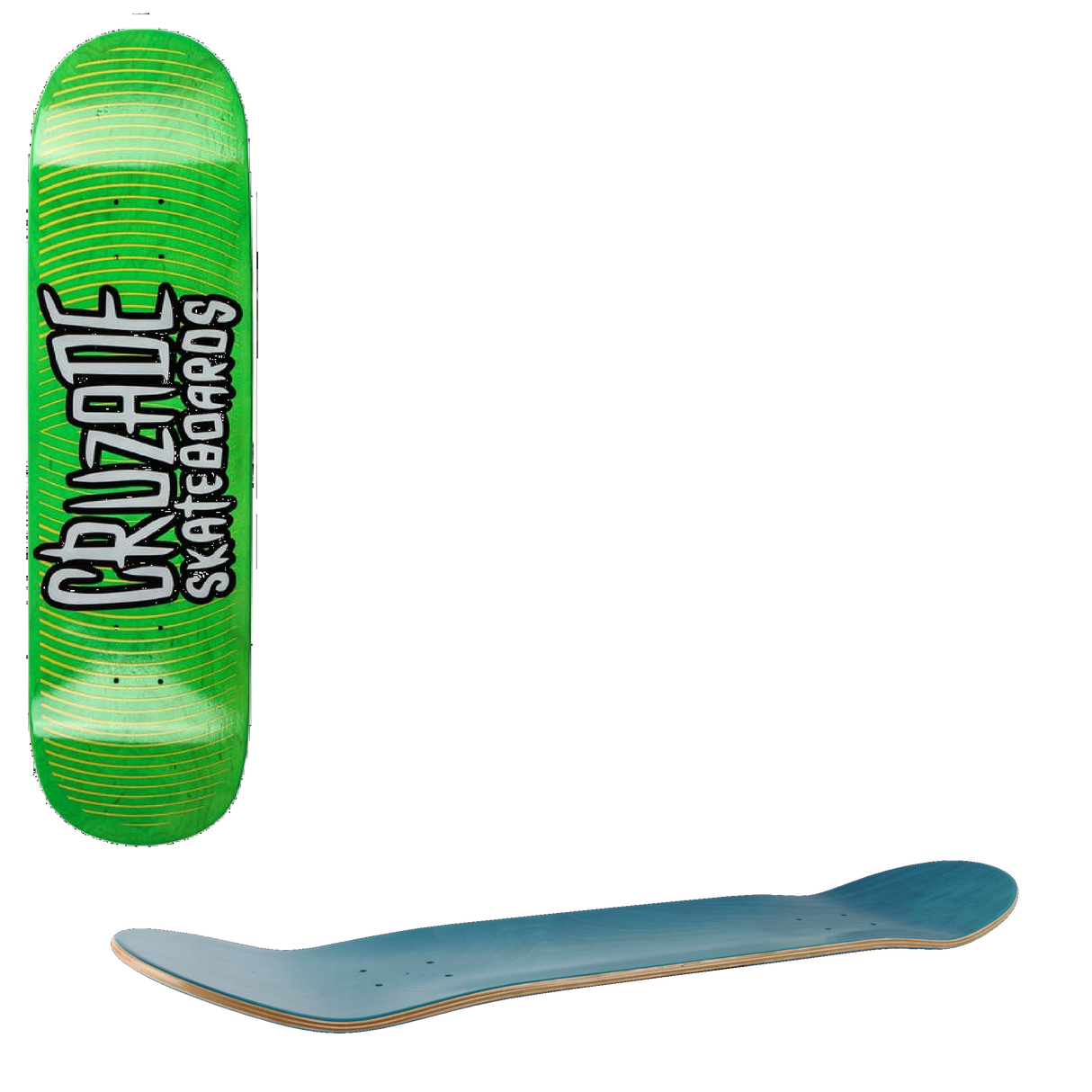 Cruzade Patch Skateboard Deck - 8.375''