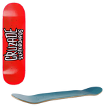 Cruzade Patch Skateboard Deck - 8.5''