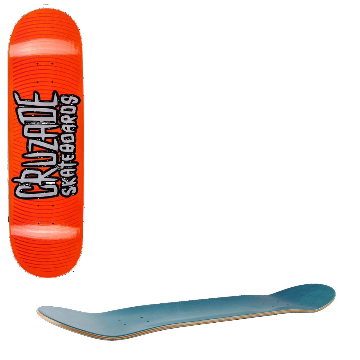 Cruzade Patch Skateboard Deck - 8''