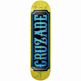 Cruzade Stamp Skateboard Deck - 8.125''