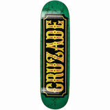 Cruzade Stamp Skateboard Deck - 8.375''