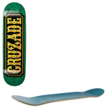 Cruzade Stamp Skateboard Deck - 8.375''