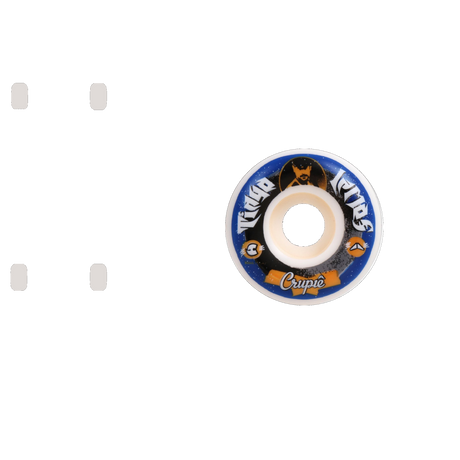 Crupie Tiago Lemos x Killah Priest T K Skateboard Wheels 52mm