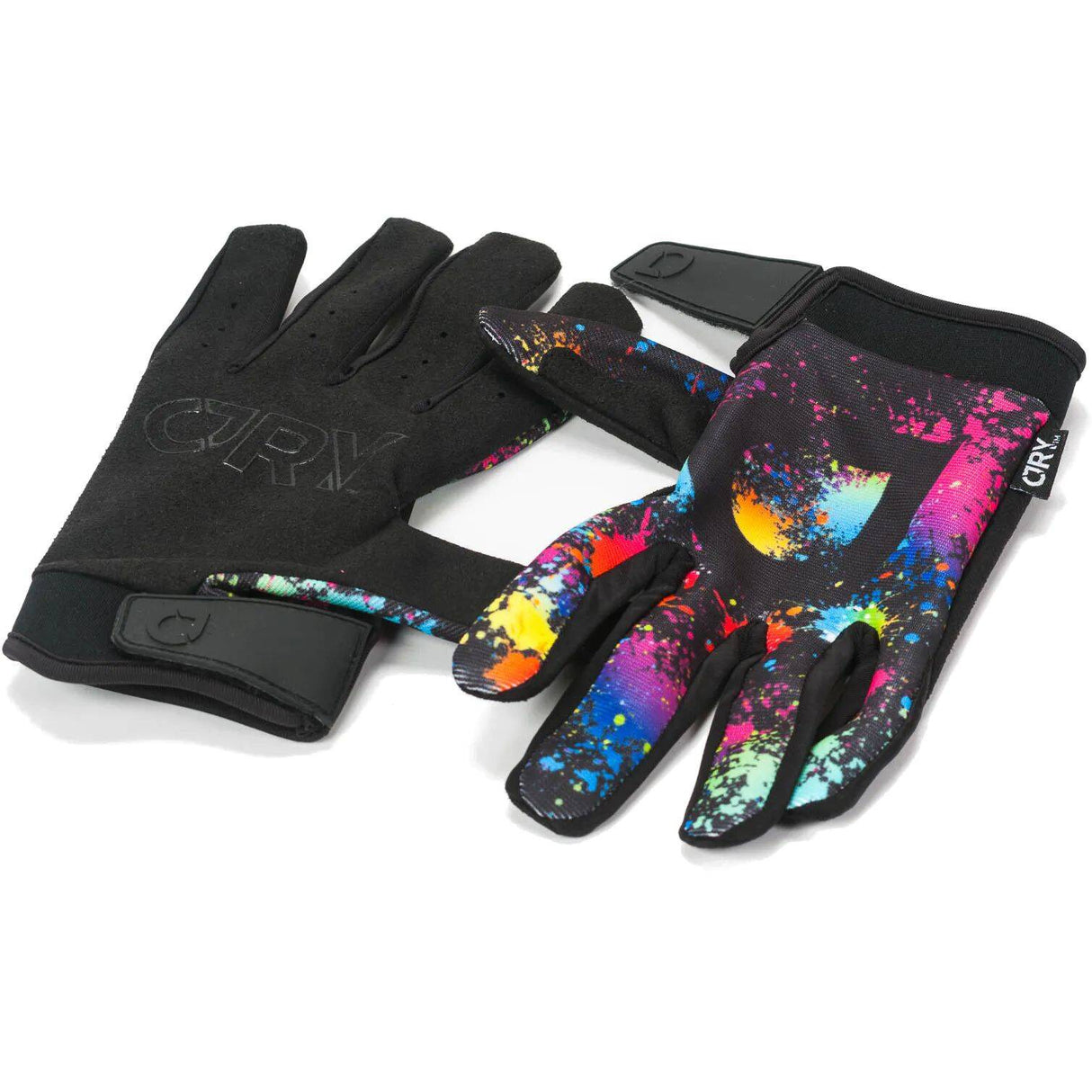 CRY Brand BMX Protective Gloves - Splatter