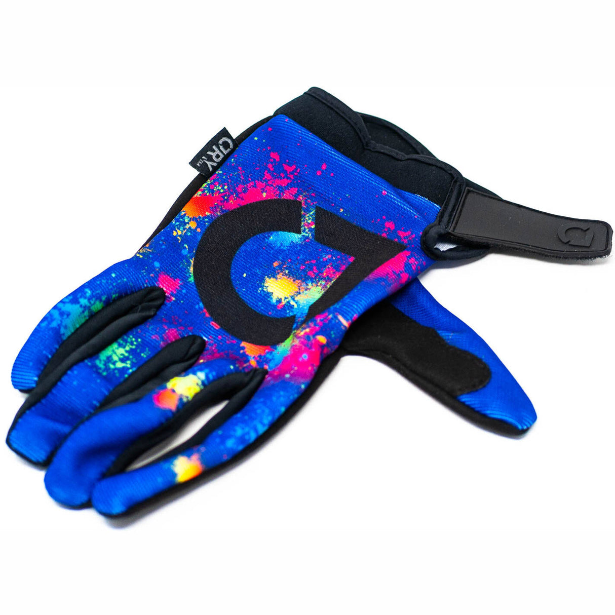 CRY Brand BMX Splatter II Protective Gloves Medium