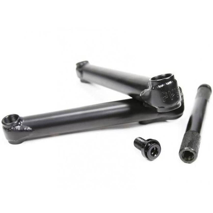Cult 19mm Crew BMX Cranks - Black 170mm