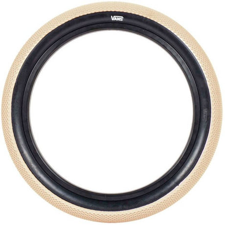 Cult Vans 16'' BMX Tyre - Cream/Black Sidewall
