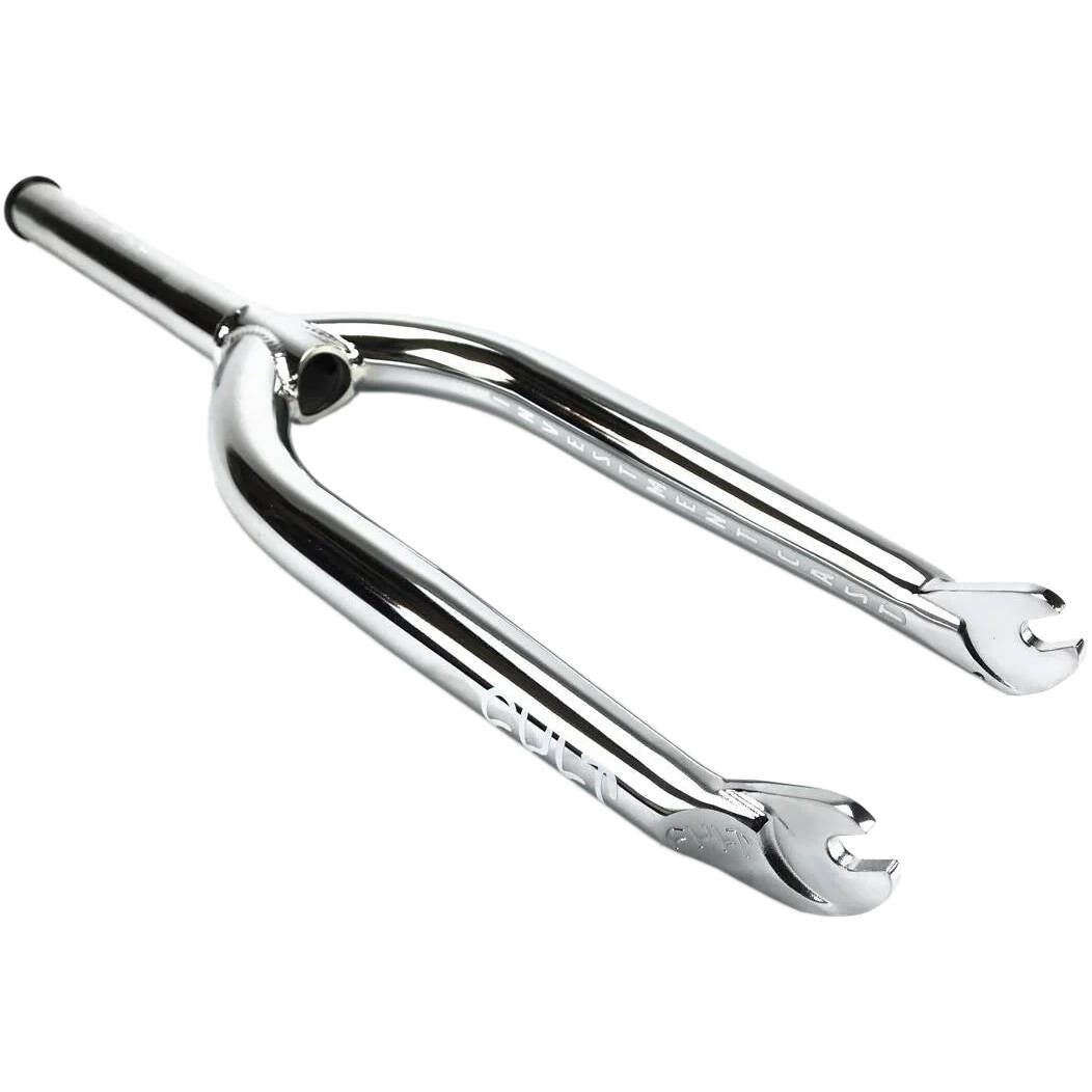 Cult IC Sect V4 18mm Rake BMX Fork - Chrome 10mm