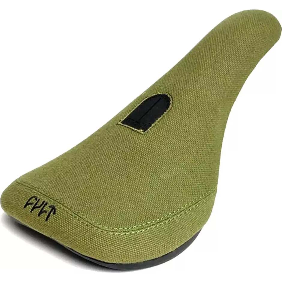 Cult Kevlar Slim Pivotal BMX Seat - Olive Green