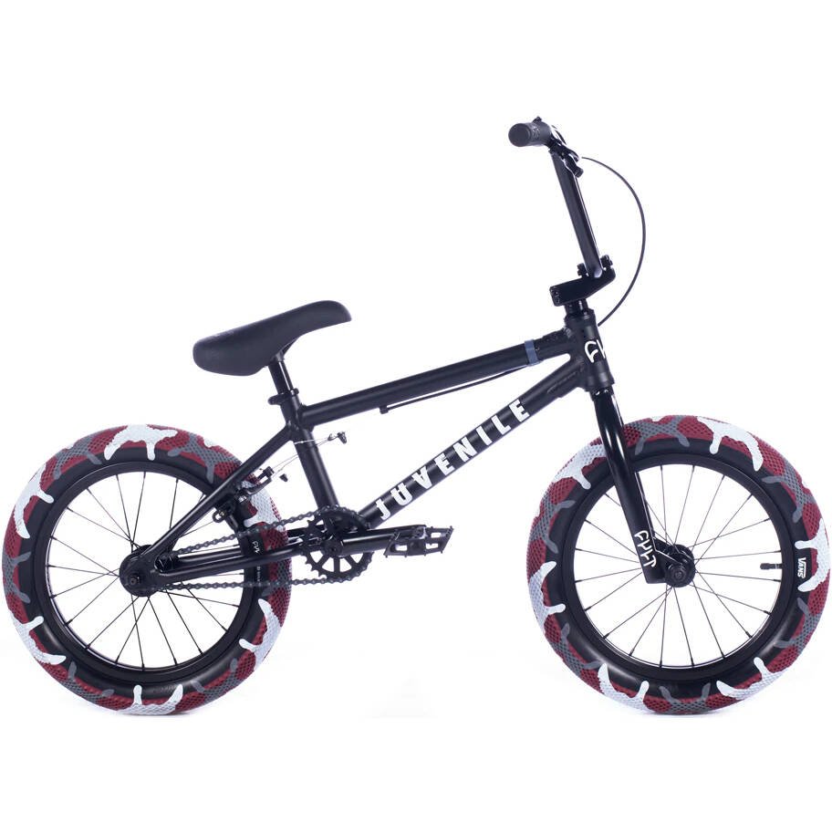 Cult 2022 Juvenile A 16'' Complete BMX - Black/Red Camo