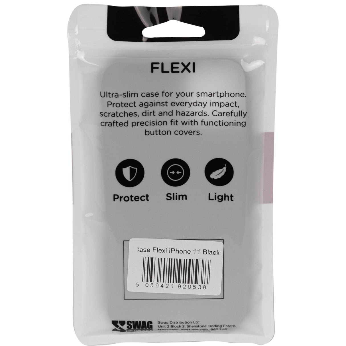 C@se Flexi iPhone 11 Case - Black