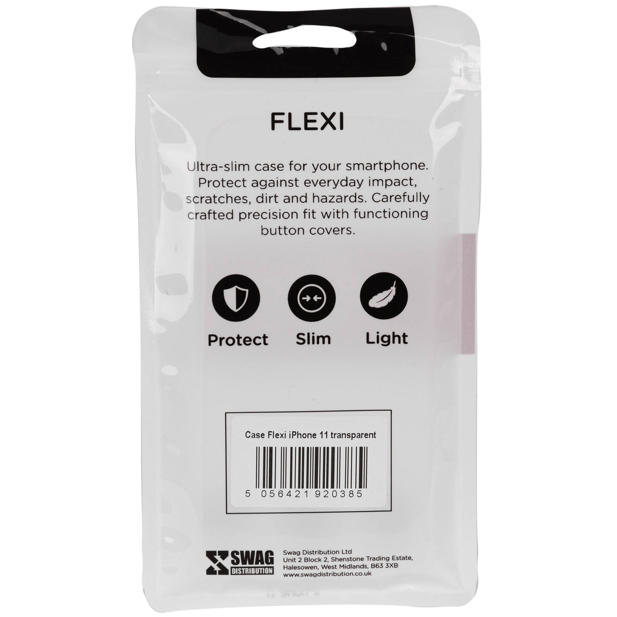 C@se Flexi iPhone 11 Case - Transparent