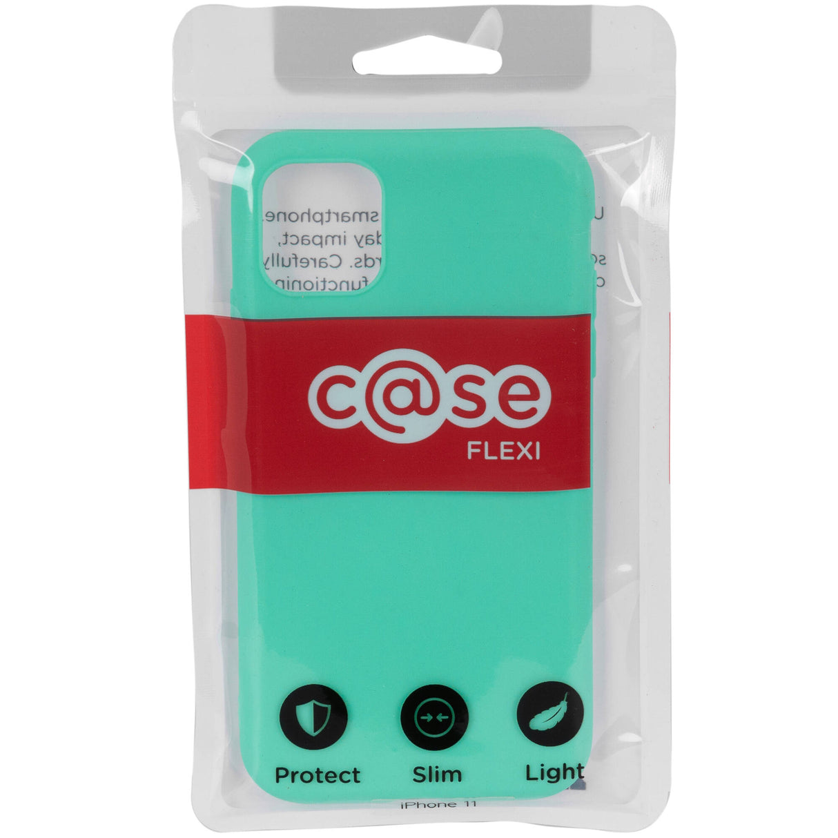 C@se Flexi iPhone 11 Case - Cyan