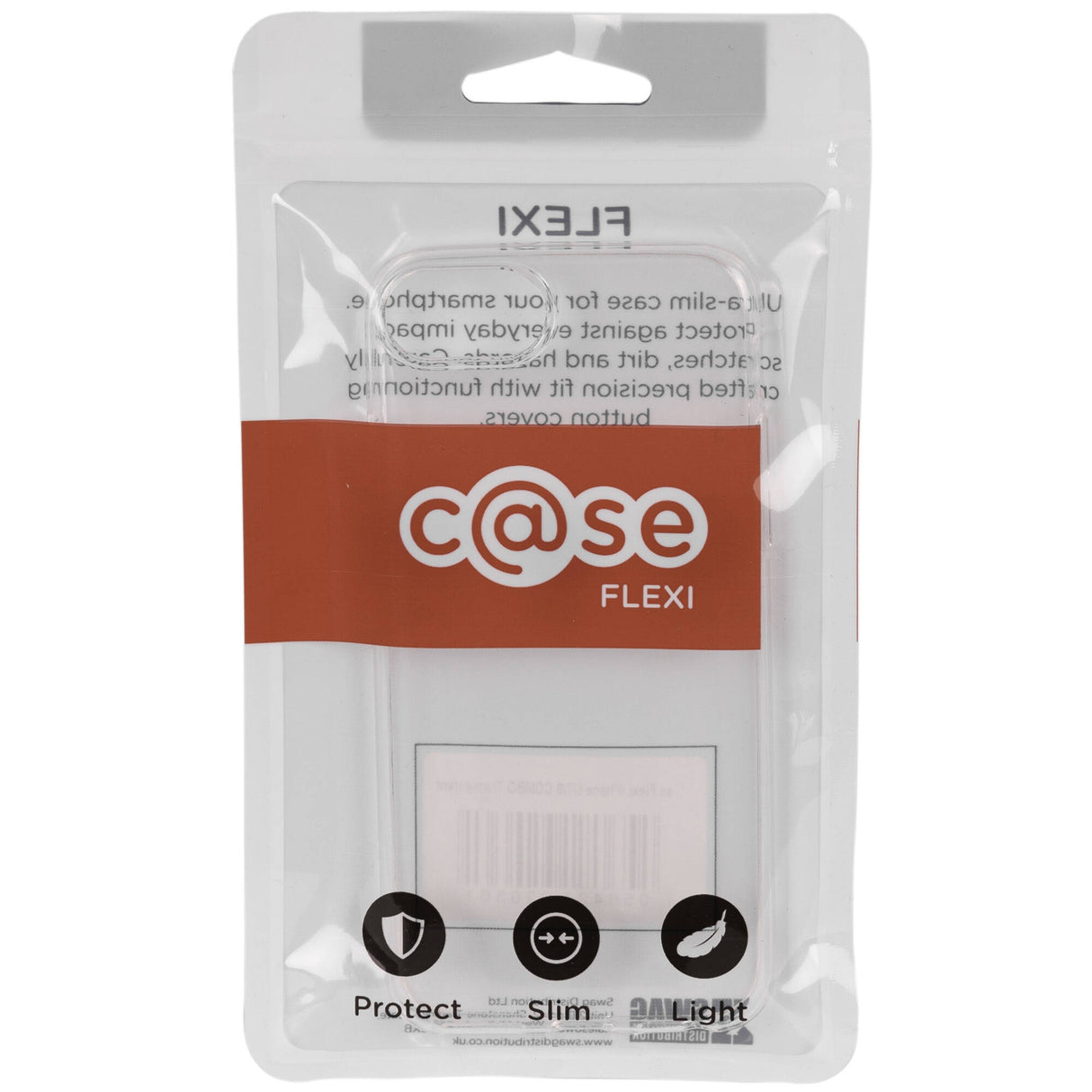 C@se Flexi iPhone 6/7/8 Case - Transparent