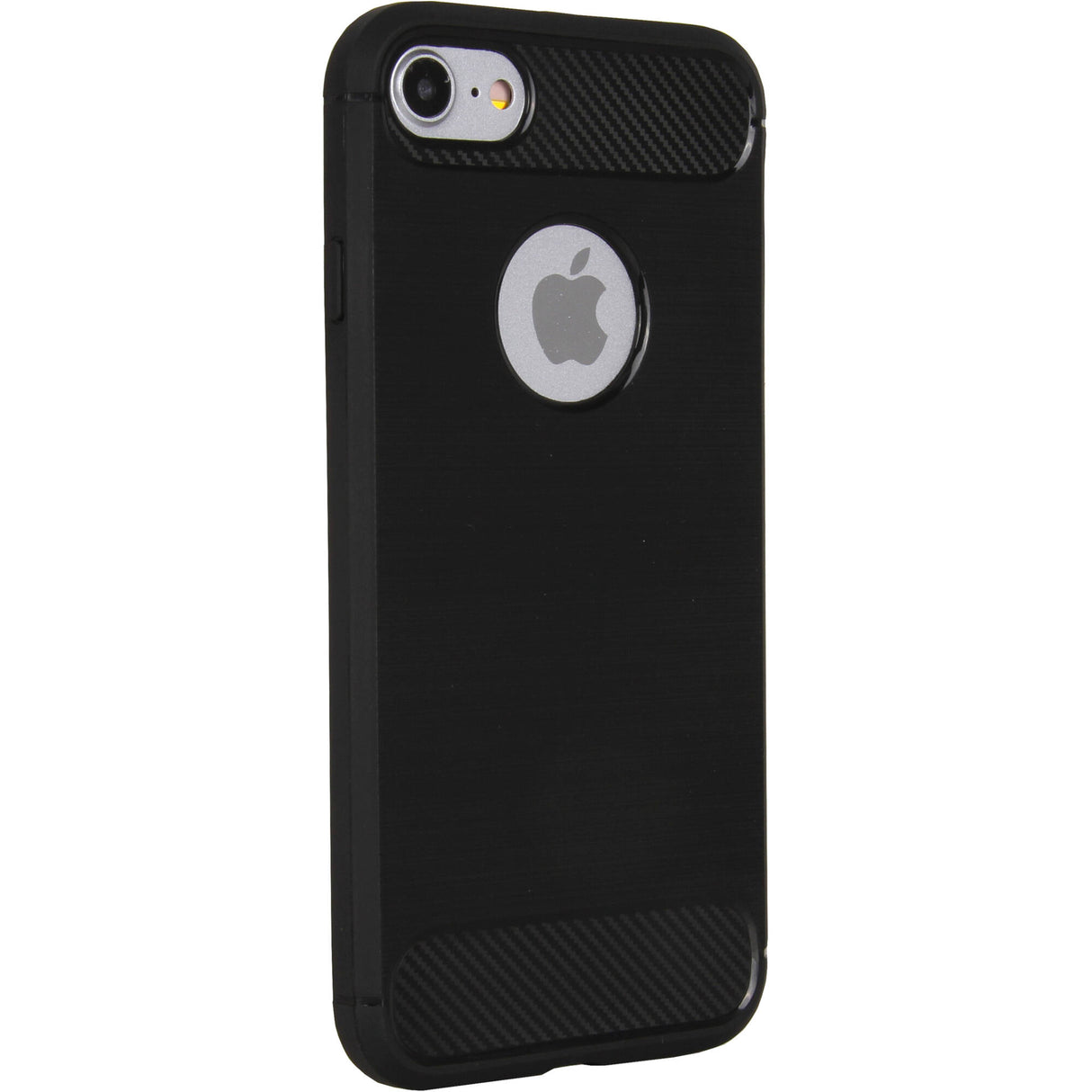 Case Brushed Carbon iPhone 7/8 - Black