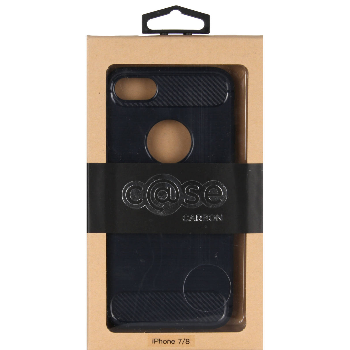 Case Brushed Carbon iPhone 7/8 - Navy
