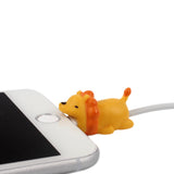 C@SE CABLE BITES LEO LION